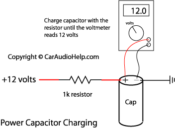 Stereo Capacitor Wiring Diagram from www.caraudiohelp.com