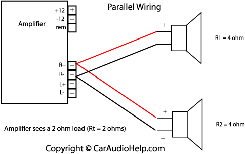 Wiring Diagrams   Stereo on Car Audio Parallel Speaker Wiring Diagram