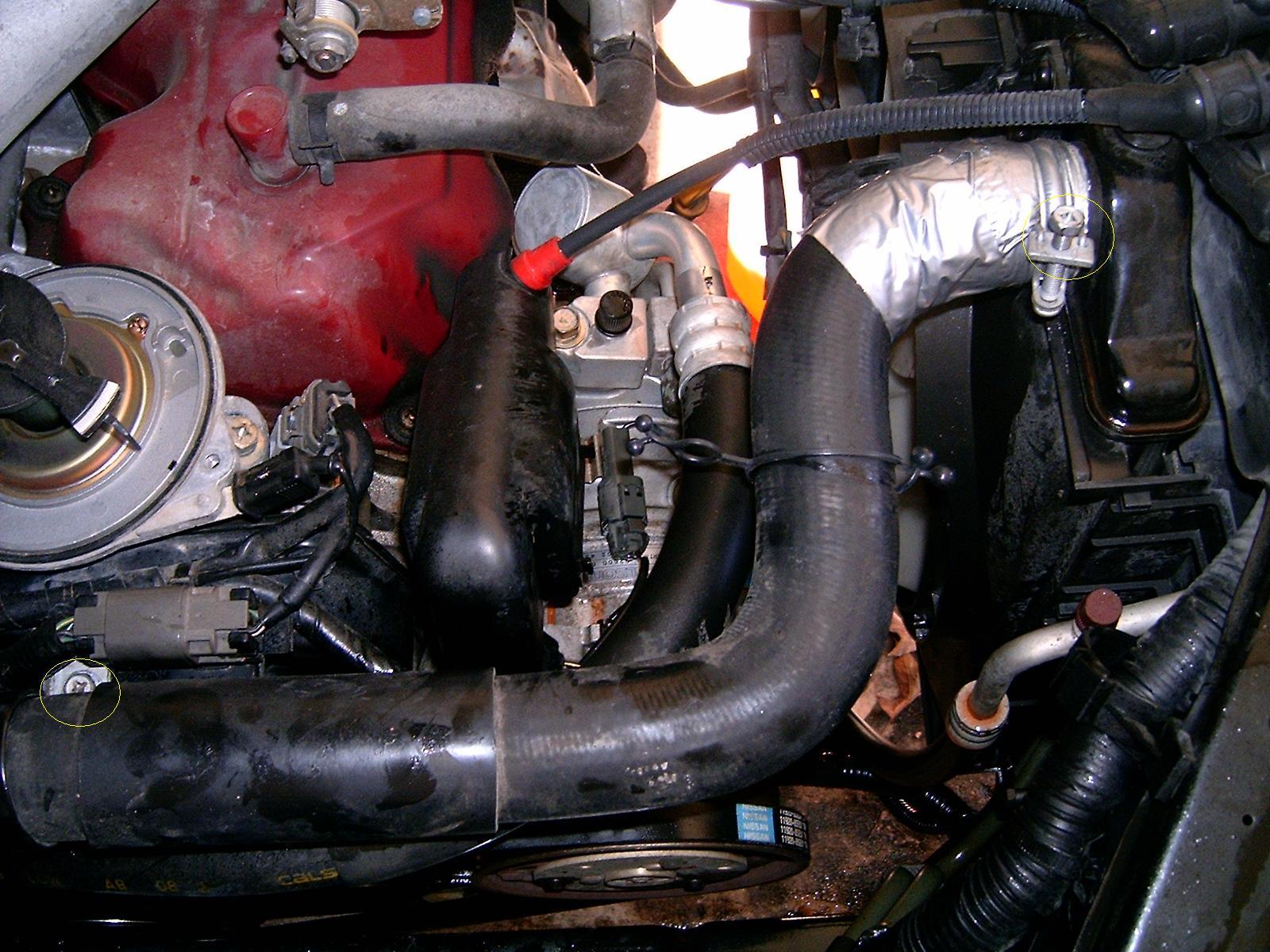 How to change belts on a nissan maxima #9