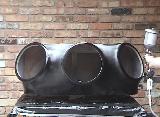 fiberglass subwoofer enclosure amp rack