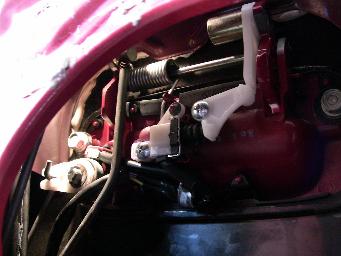 acura legend door handle assembled