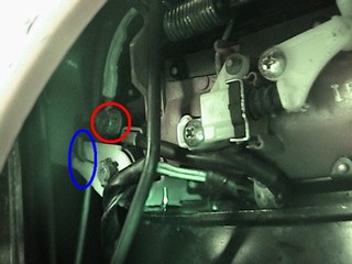 acura legend door handle back