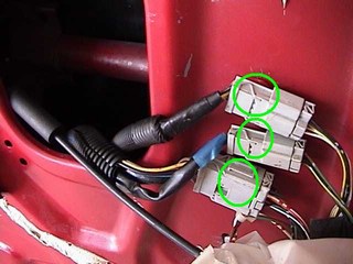 acura legend door harness removal