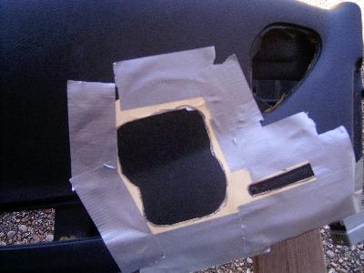 nissan maxima dash cutting