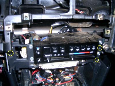 nissan maxima dash removal