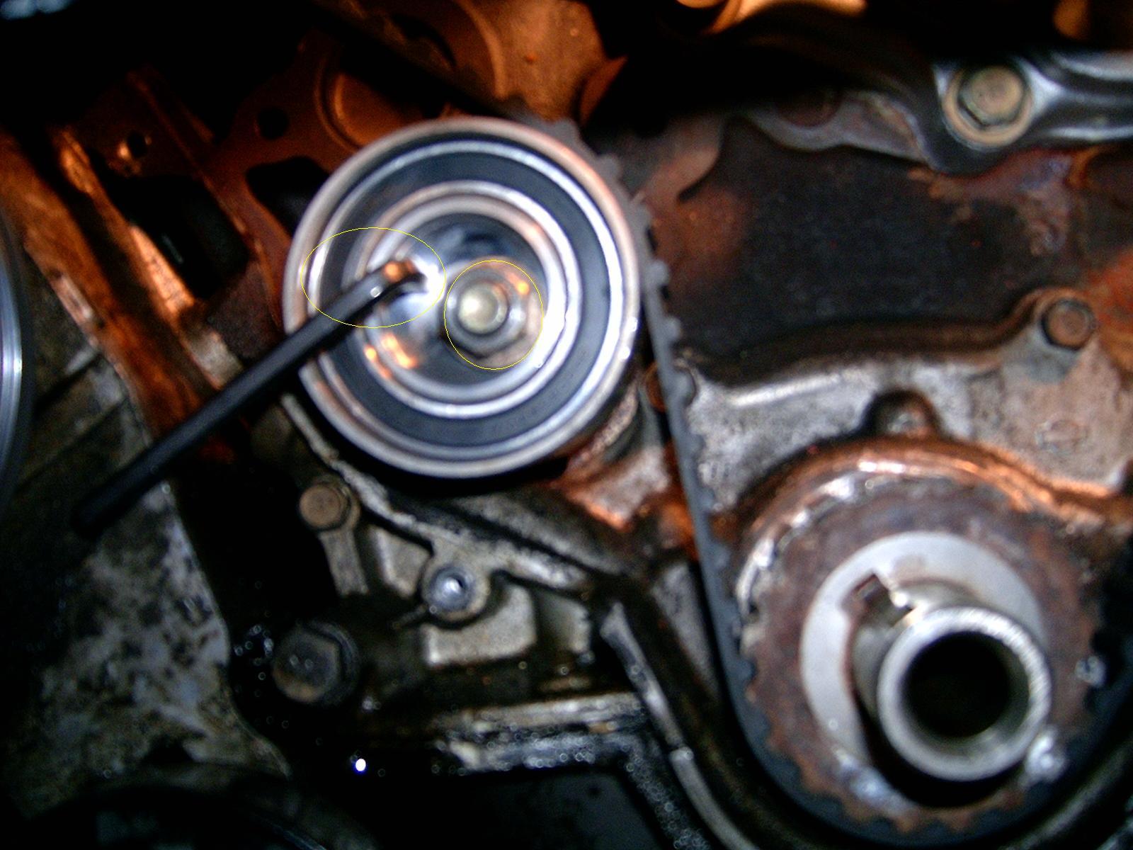 Nissan pathfinder timing top belt
